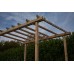 Pergola autoportante in legno 240 cm x 240 cm - h 240 cm