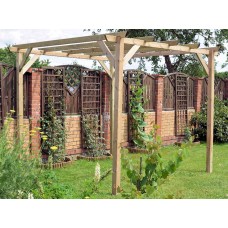 Pergola Eco in legno 300 cm x 300 cm - h 240 cm