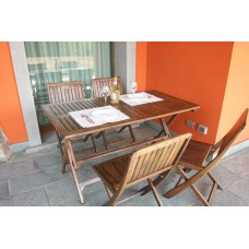 Tavolo e sedie pieghevoli Set Rodi