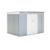 Box in acciaio zincato Silver 277 cm x 206 cm x h 187 cm 
