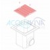 Griglia Acciaio inox 252x252mm
