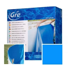 Liner Gre diametro 300 cm - h 90 cm azzurro - overlap sp. 20/100