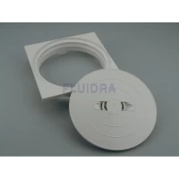 Flangia quadrata e coperchio per skimmer (skimmer da 17,5L) Astralpool