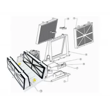 Ricambi gruppo coperchio filtro con cartuccia basic Dolphin