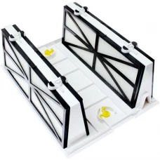 Gruppo coperchio inferiore con cartuccia filtro basic robot Dolphin