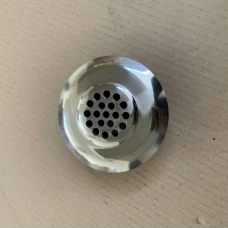 Bocchetta inox da 1 1/2 pollici per cemento armato